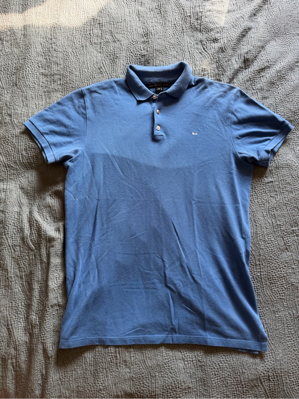 Marc By Marc Jacobs Men's Light Blue Polo Shirt